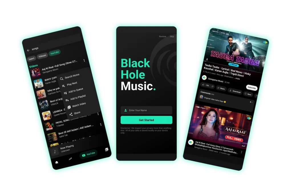  Blackhole music apk